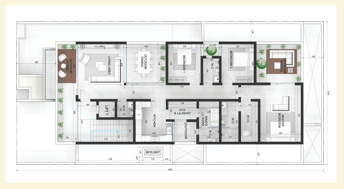 ڤيلا 1 / دور ثاني - Image 1